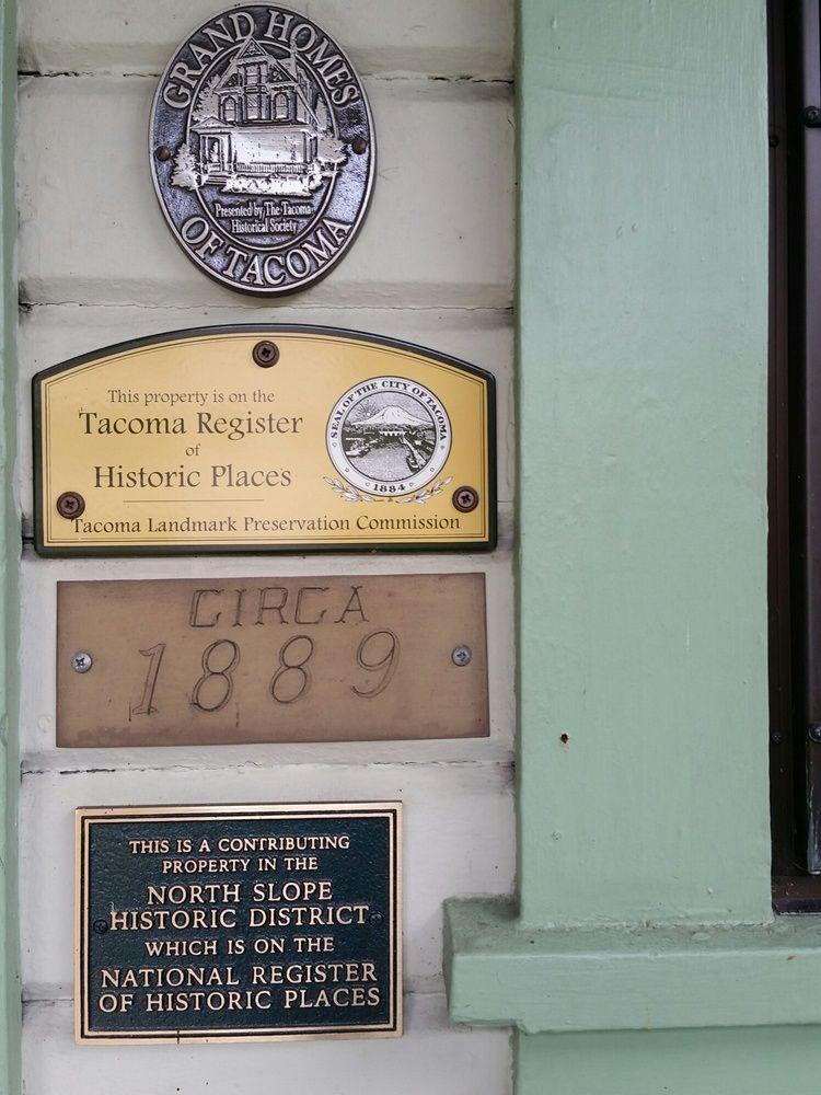 Geiger Victorian Bed And Breakfast Tacoma Eksteriør bilde